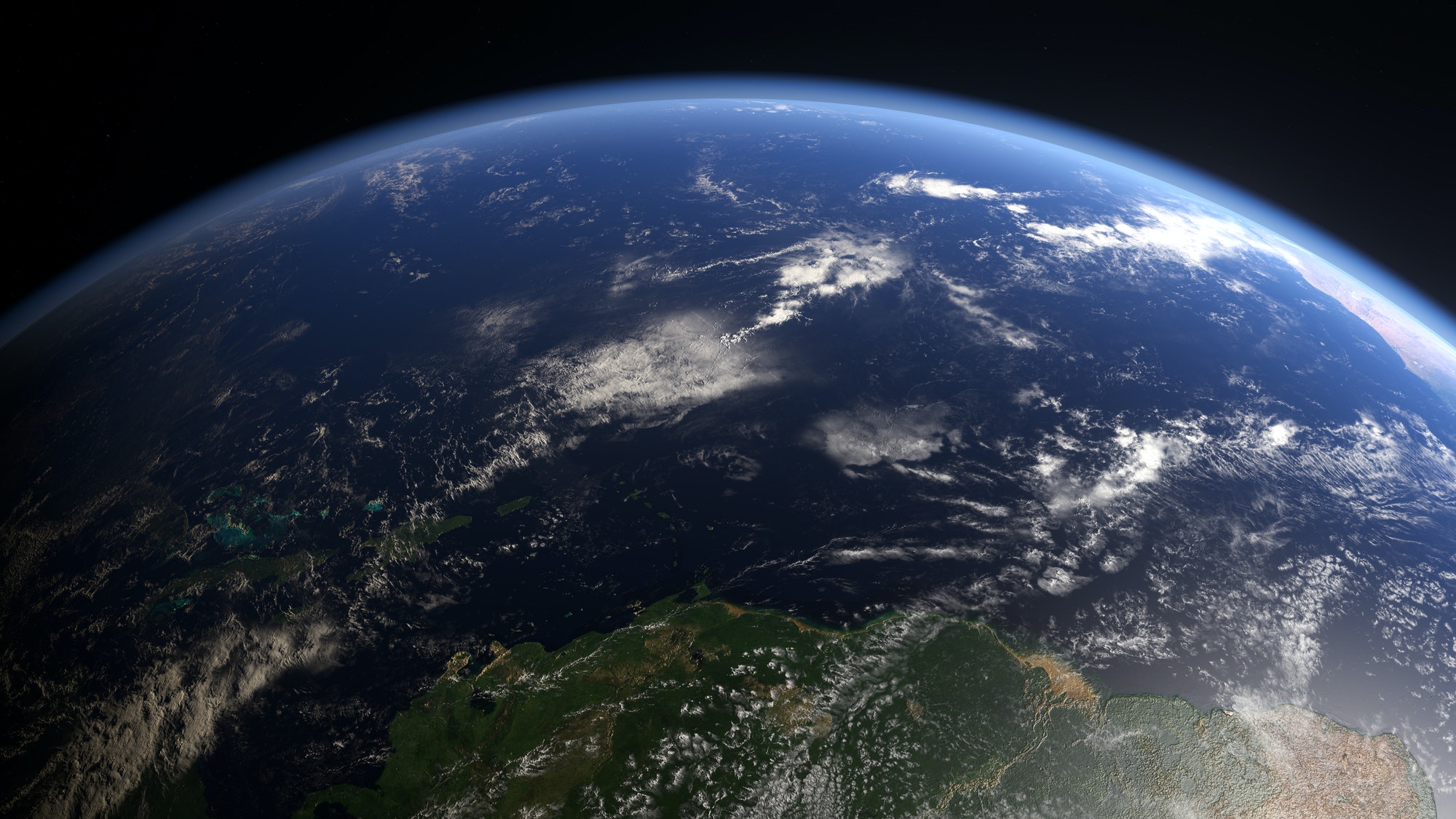 La Tierra vista desde el espacio